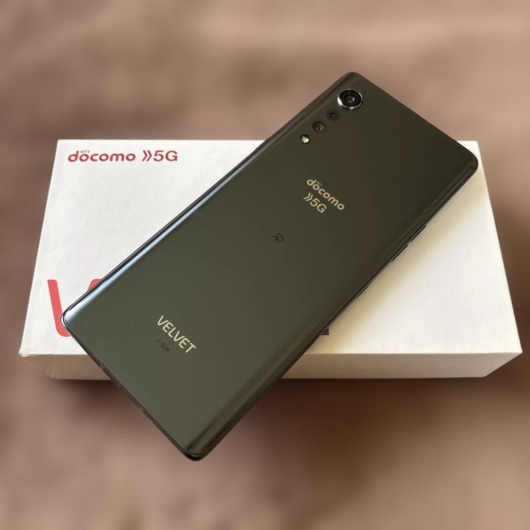 docomo LG VELVET L-52A デュアルスクリーン付