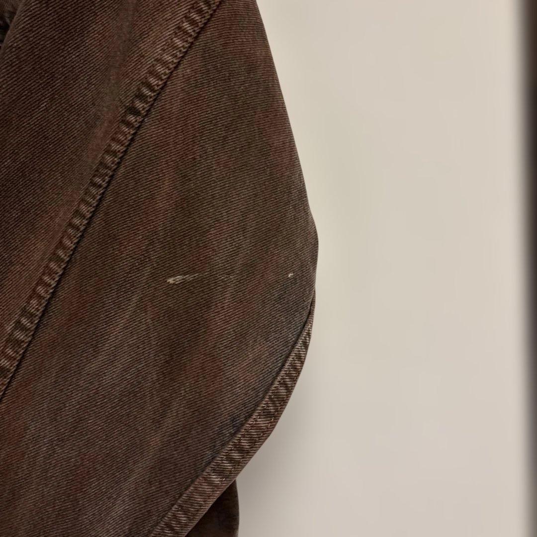 た*ん様 levi's 70507 後染め　ブラウン　made in usa