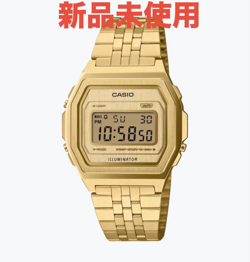 カシオ　CASIO PREMIUMシリーズ　ゴールド　新品　A1000G-9JF