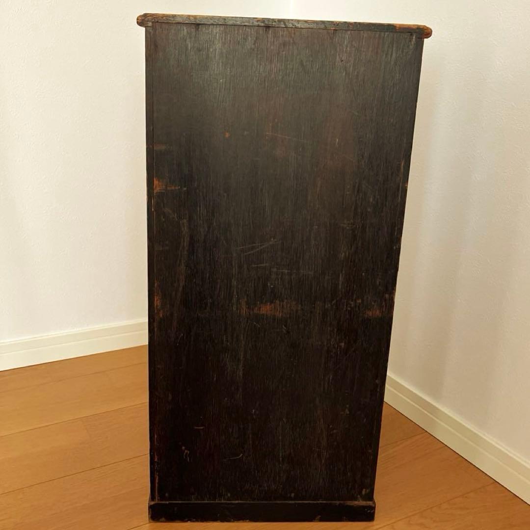 古道具　小引き出し　10杯　木製　小物入れ アンティーク