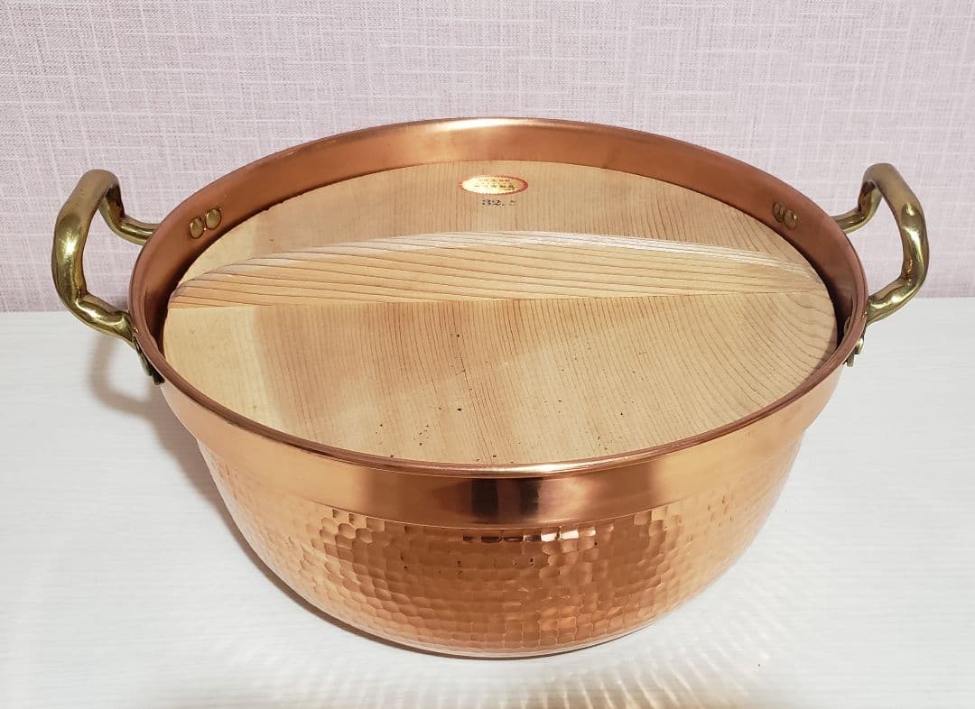 銅鍋 両手鍋 33㎝ SW 銅