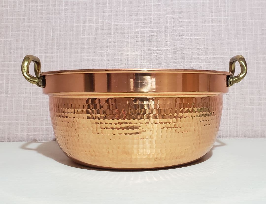 銅鍋 両手鍋 33㎝ SW 銅