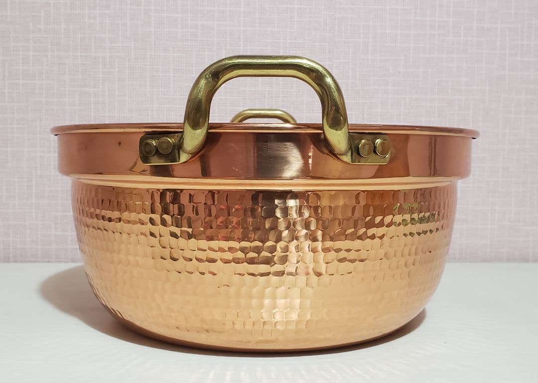 銅鍋 両手鍋 33㎝ SW 銅