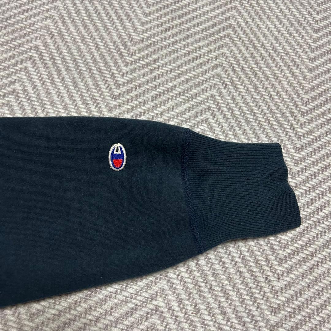 【希少】90sChampion ネイビー スウェット 日本製 両V