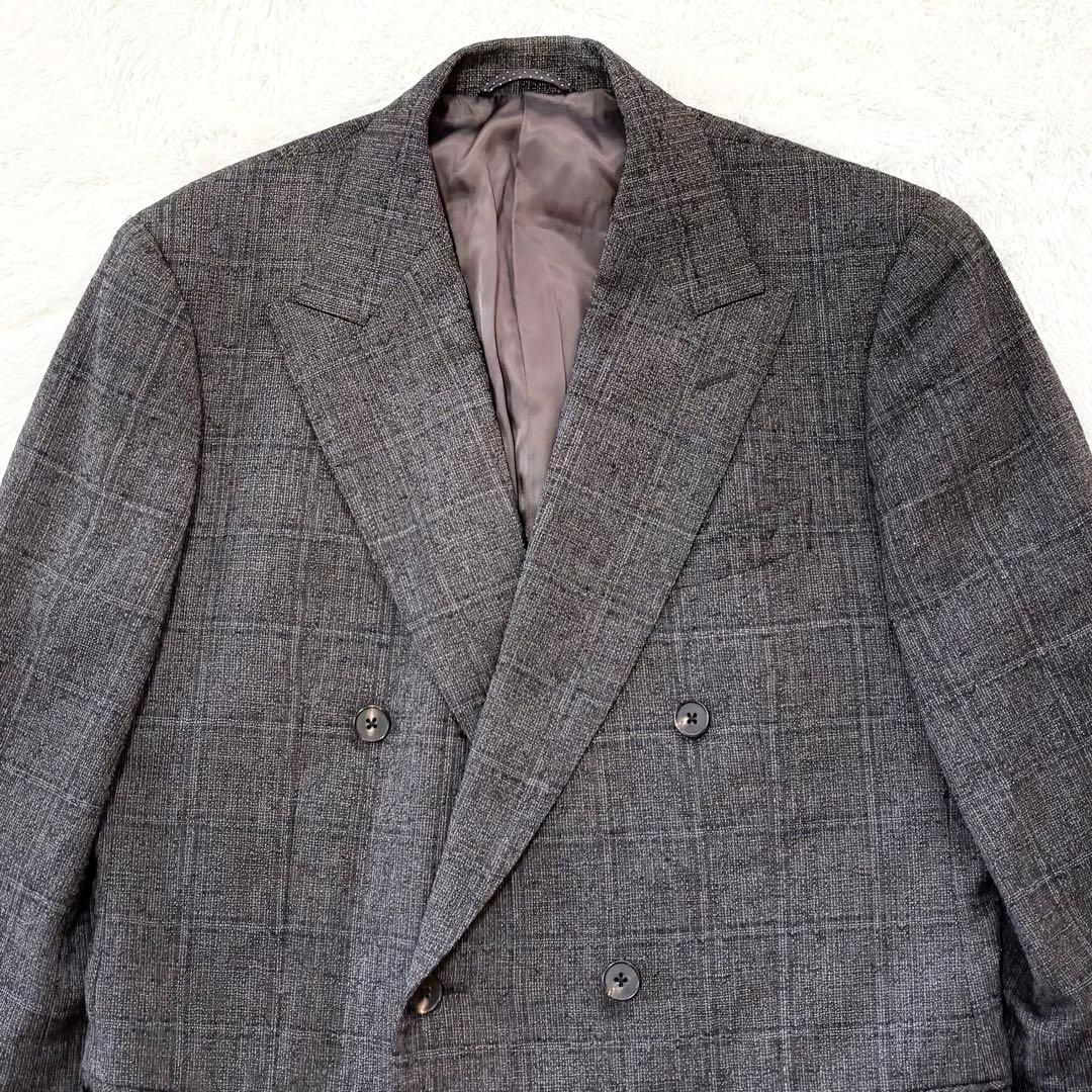 【極美品】スーツカンパニー Tonic ダブルブレスト スーツ セットアップ L