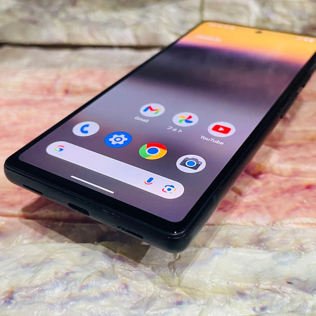 SIMフリー Google Pixel 6a 128GB チャコール 電池良好