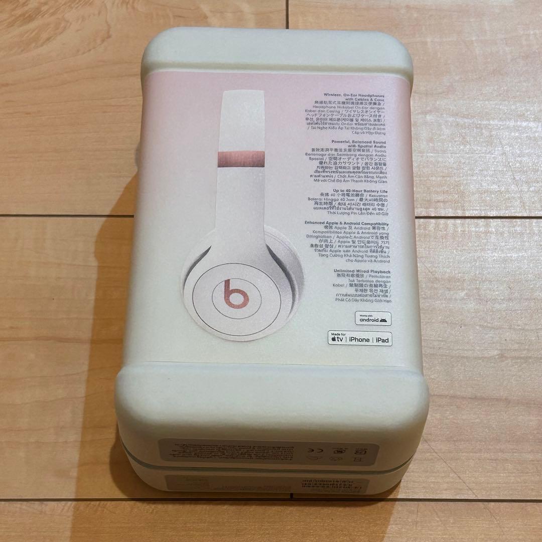【新品】Beats Solo 4 ワイヤレスヘッドホン クラウドピンク