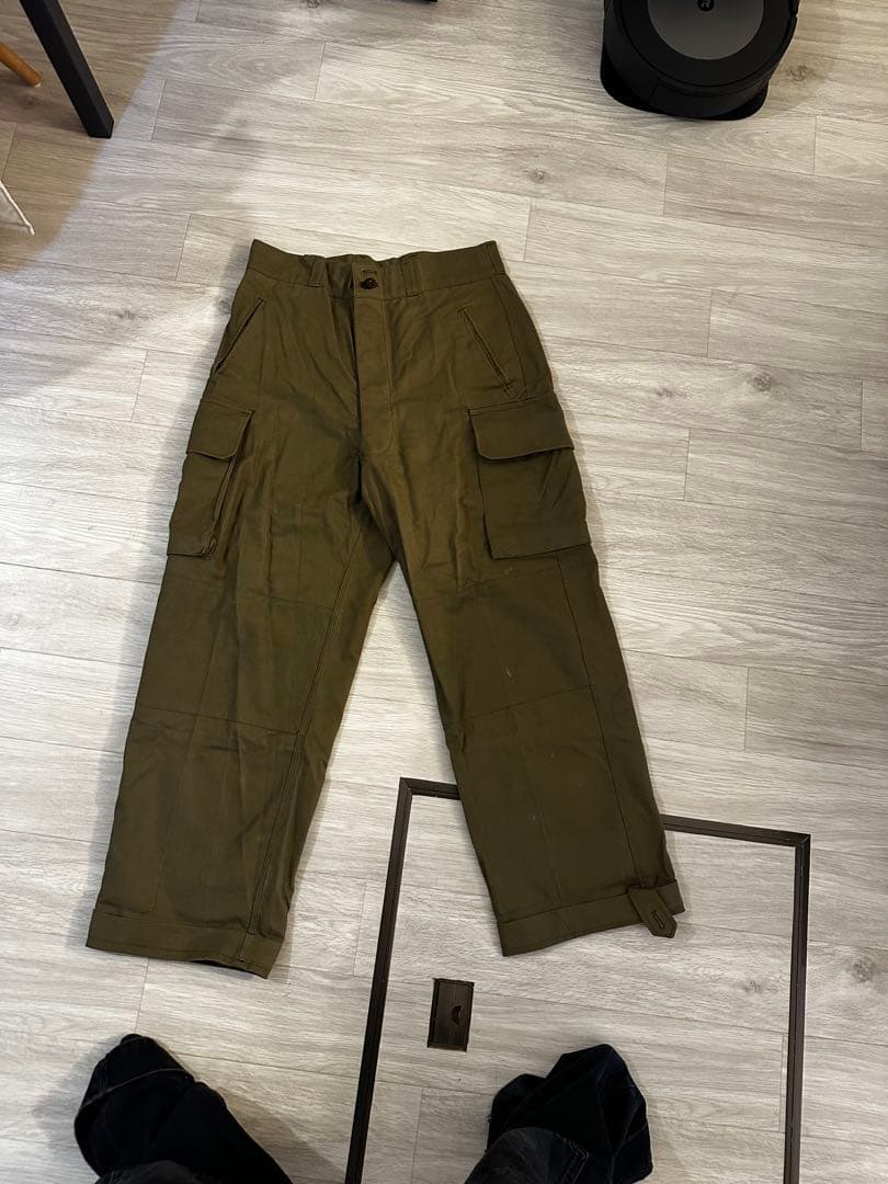 ドイツ軍　ミリタリーパンツ オリーブ 4ポケット