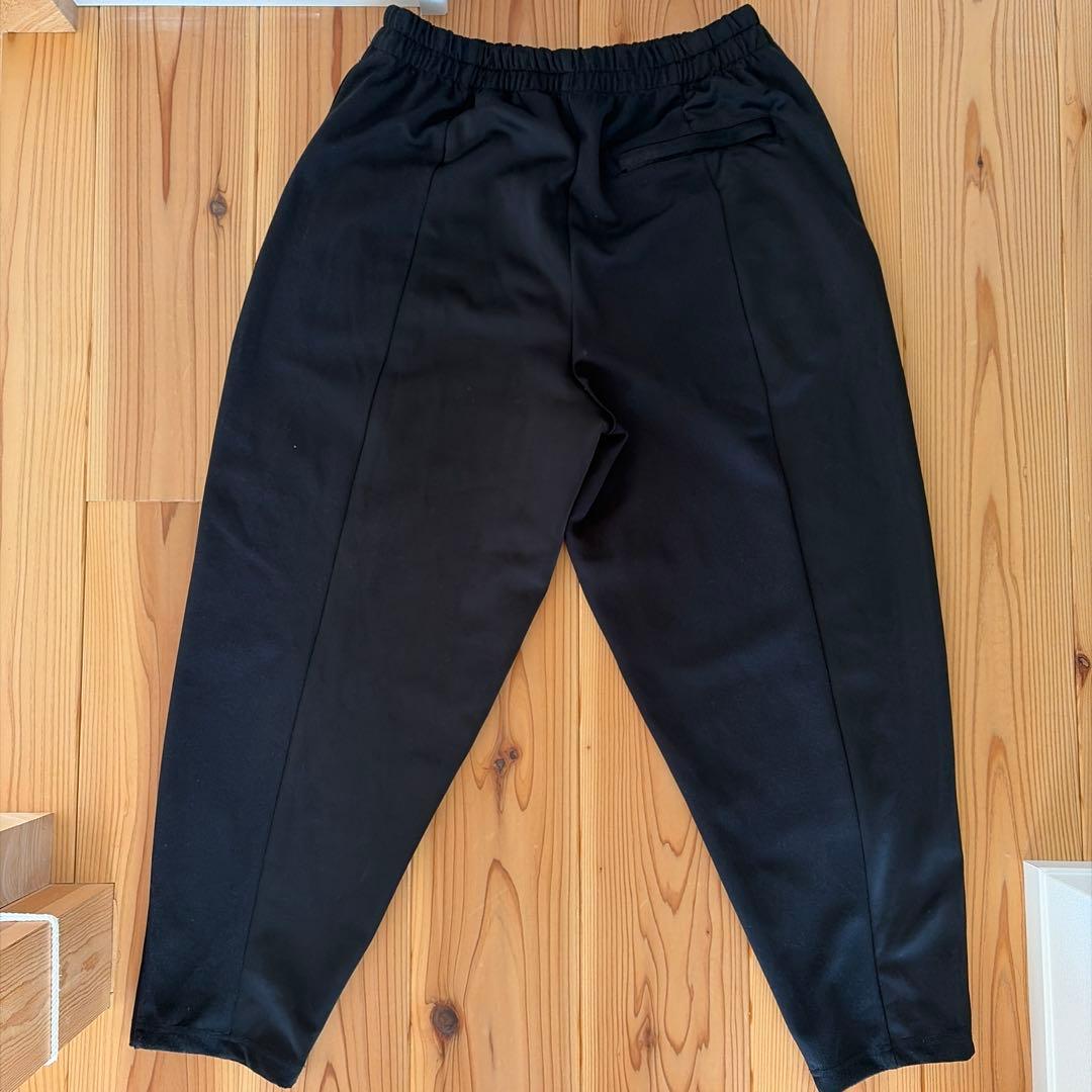 LAD MUSICIAN 黒スラックス ゴムウエスト ドローストリング付き