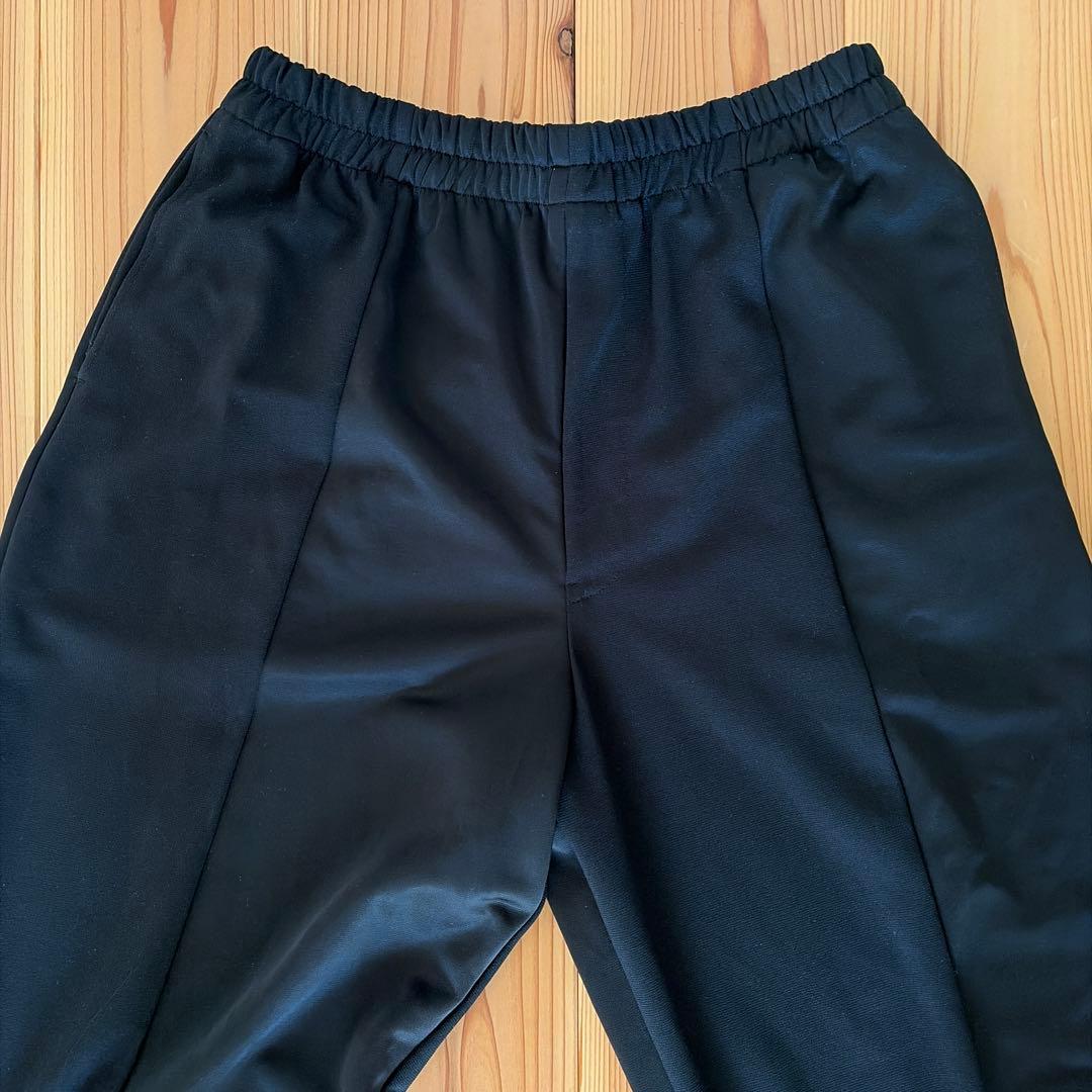 LAD MUSICIAN 黒スラックス ゴムウエスト ドローストリング付き