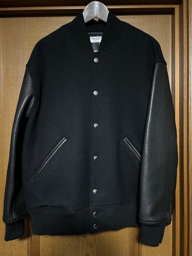 BEAUTY&YOUTH HI―LINE エレガント バーシティ ジャケット M