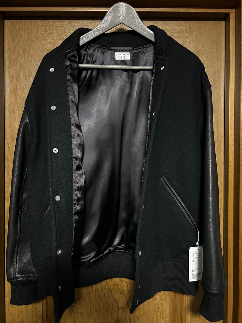 BEAUTY&YOUTH HI―LINE エレガント バーシティ ジャケット M