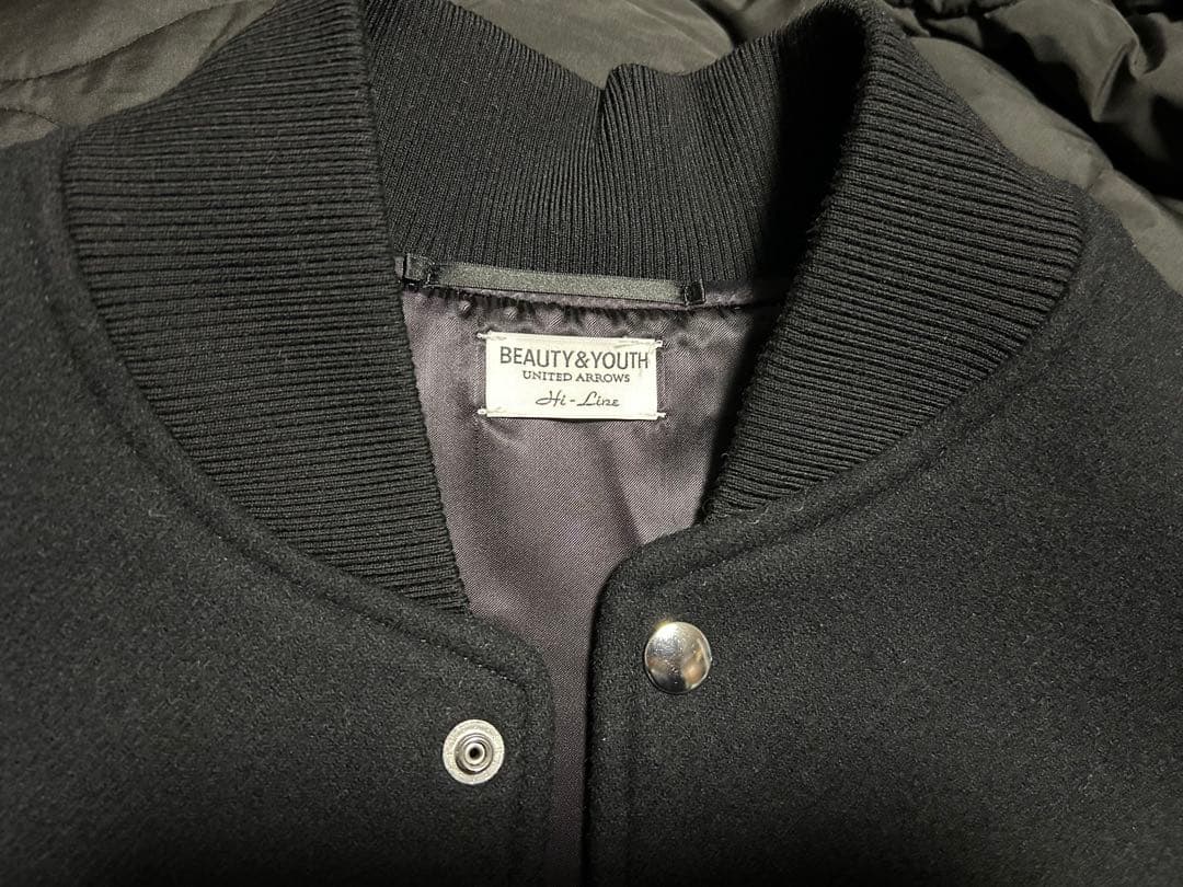 BEAUTY&YOUTH HI―LINE エレガント バーシティ ジャケット M