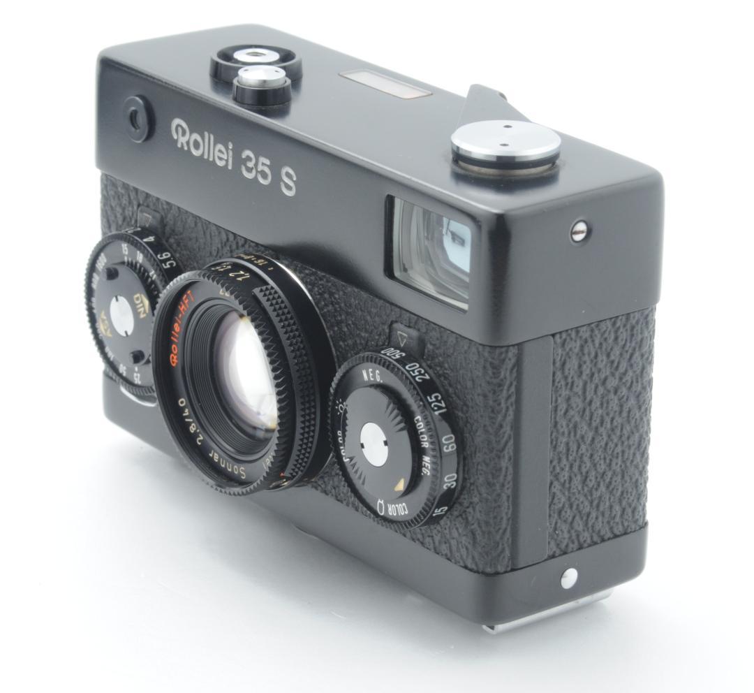 ★外観美品 Rollei 35s ブラック 露出計NG ストラップ★