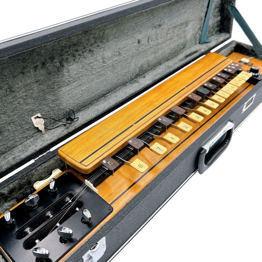 【逸品】 美品 木村流 高級 電気大正琴 ゆずりは 大正琴 ハードケース ケース