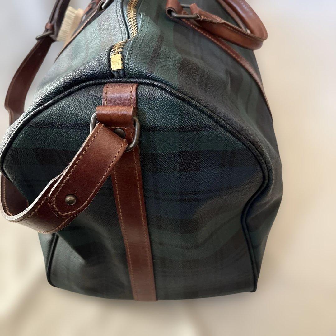 美品✨ラルフローレン ブラックウォッチ　2way ボストンバッグ　付属品 大きめ