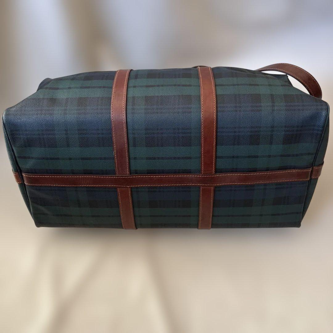 美品✨ラルフローレン ブラックウォッチ　2way ボストンバッグ　付属品 大きめ