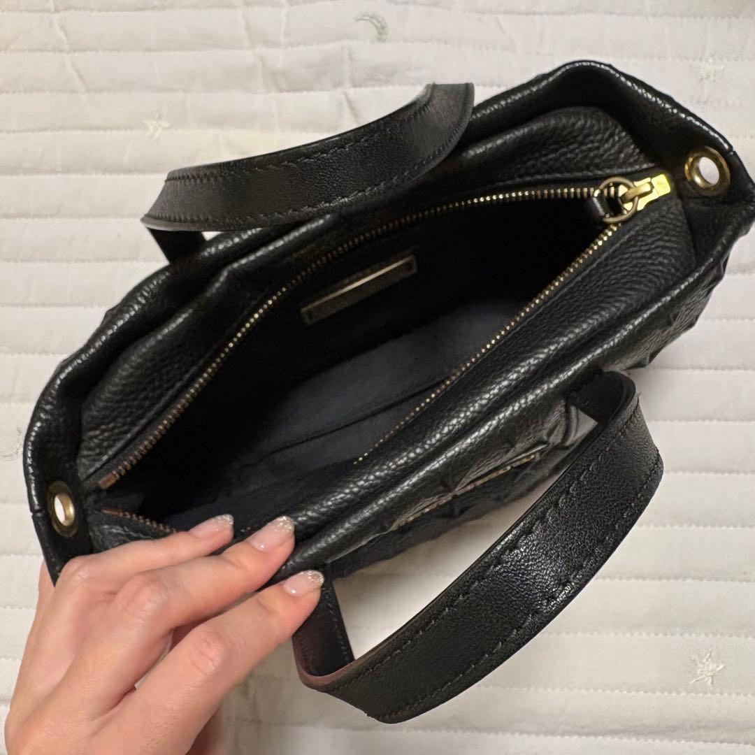 JIMMY CHOO ミニサラ ハンドバッグ