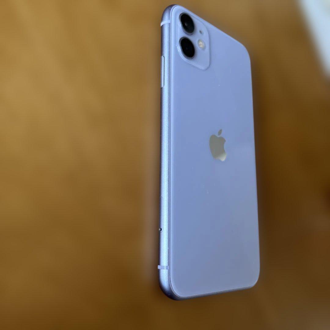 iPhone11本体 64GB SIMフリー バッテリー71% パープル