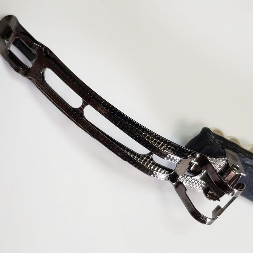 新品　コンプレックスビズ　パール　ブラック　スワロフスキー　バレッタ　セレモニー