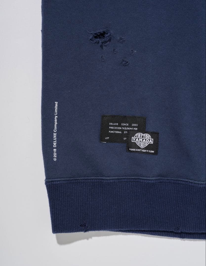 DELUXE×TSY FxxK OFF Sabotage // NAVY