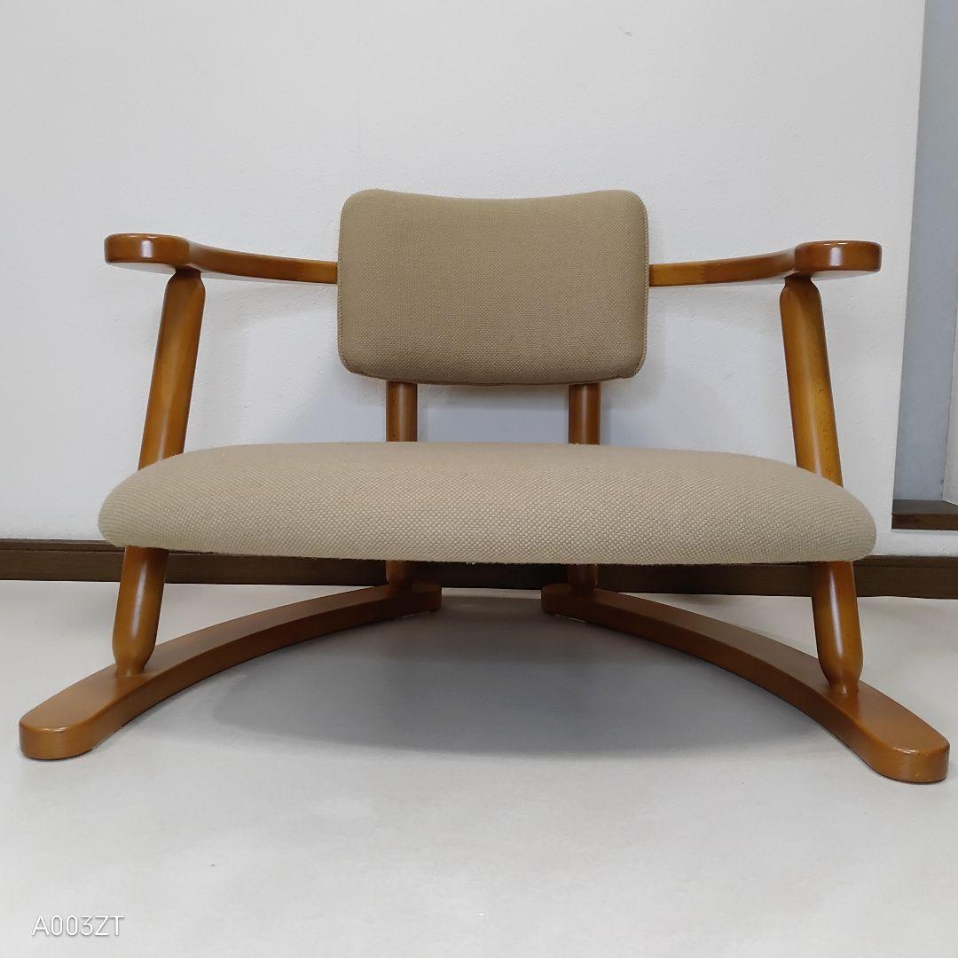 無限工房 かに座椅子 ローチェア リラックスチェア 人気色 送料無料