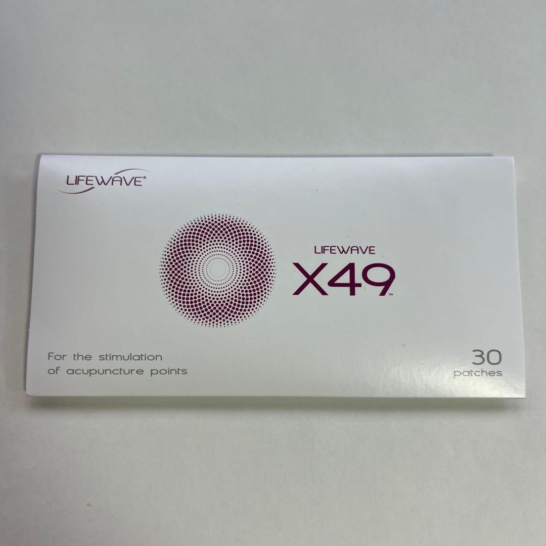 新品未使用 未開封 ライフウェーブ X49 パッチ 30枚