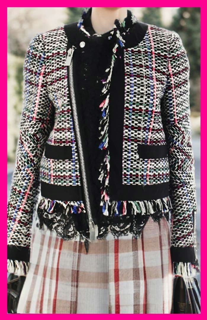 新品15万sacaiコレクションライン ランウェイ品 型違い ジャケット サカイ