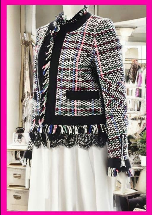 新品15万sacaiコレクションライン ランウェイ品 型違い ジャケット サカイ