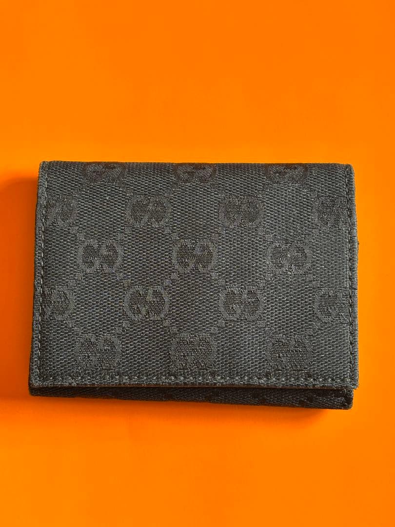 超美品！GUCCI ブラック 名刺入れ