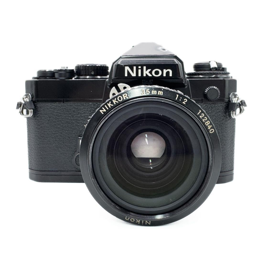 ABランク 完動品 Nikon FE Ai 35mm F2 1ヶ月保証付き