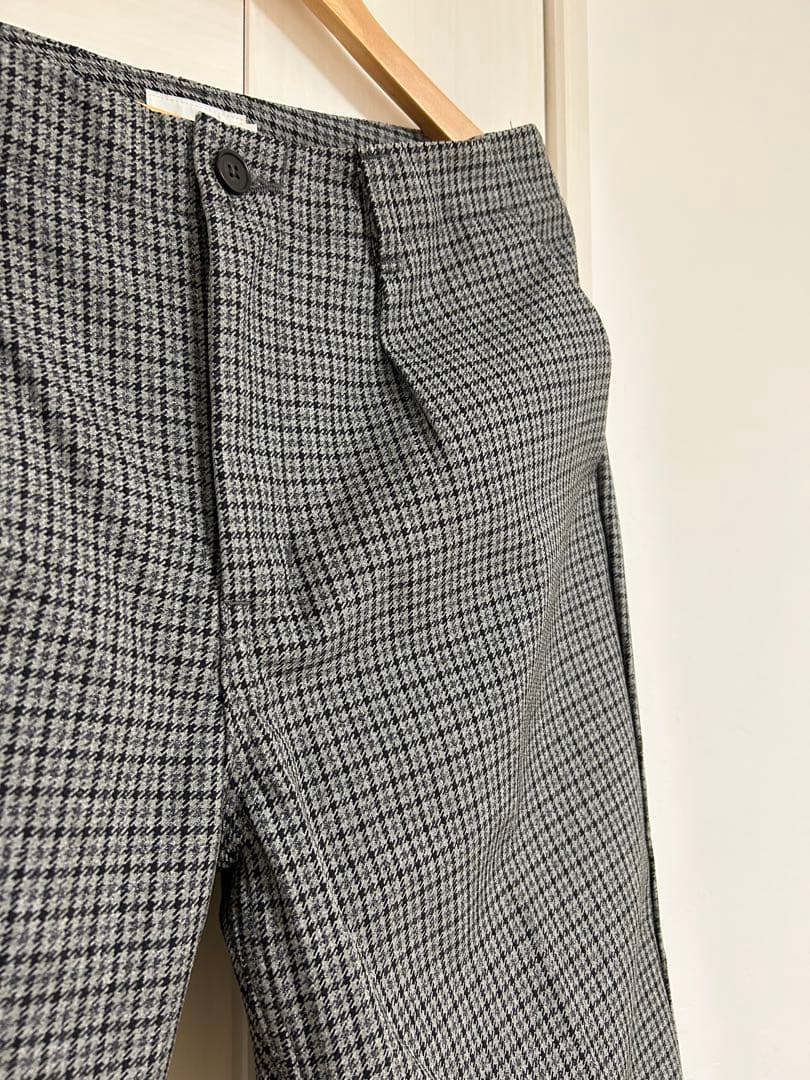 STILL BY HAND 【スティルバイハンド】ちびタック千鳥パンツ