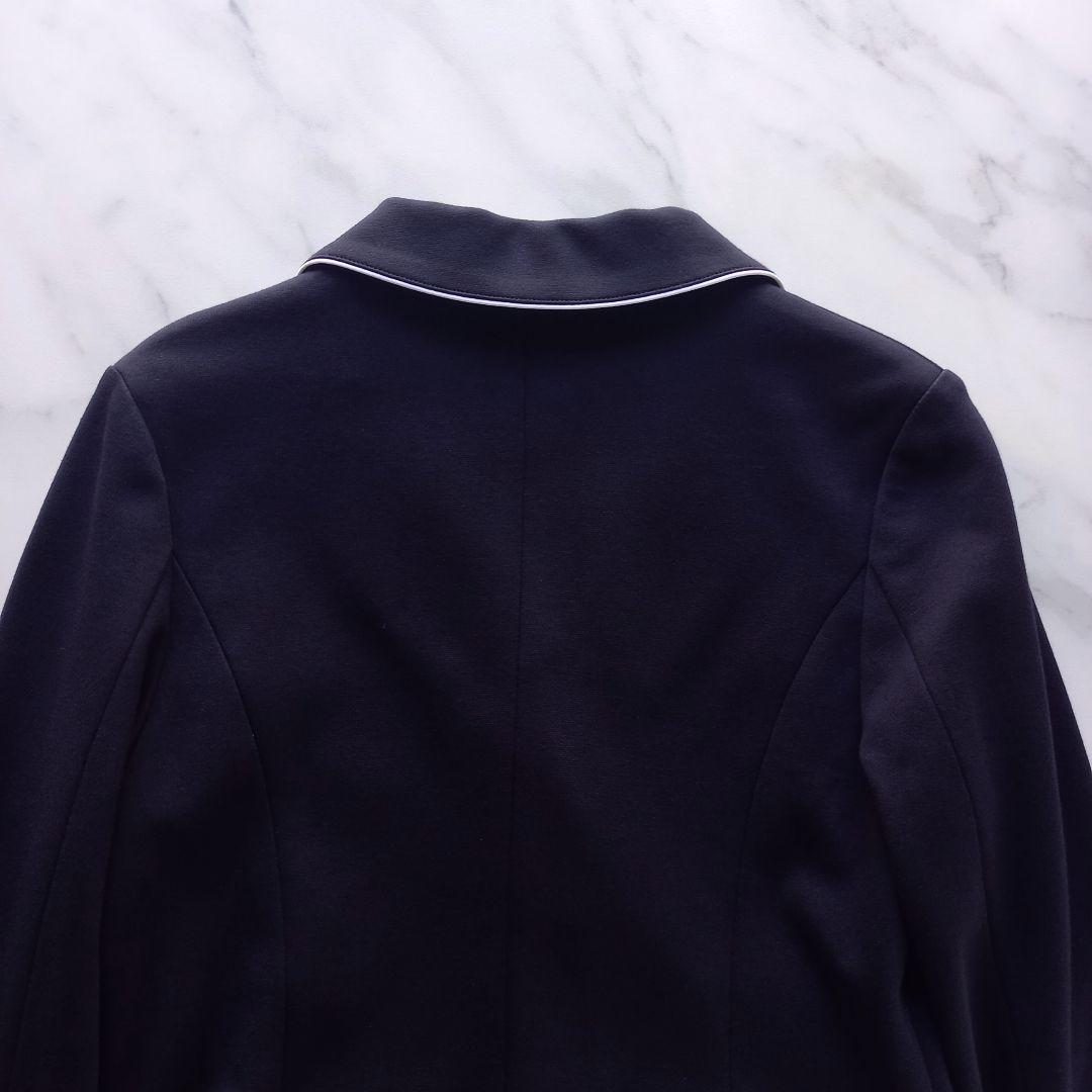 ポンポネット♥️150 卒服　卒業　お受験　フォーマル　青　チェック　冠婚葬祭