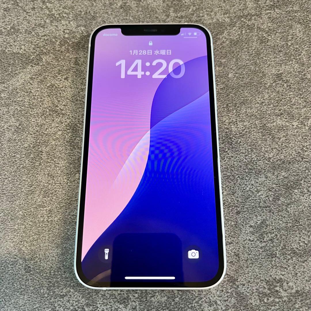 「極美品」iPhone 12 64G バッテリー100%