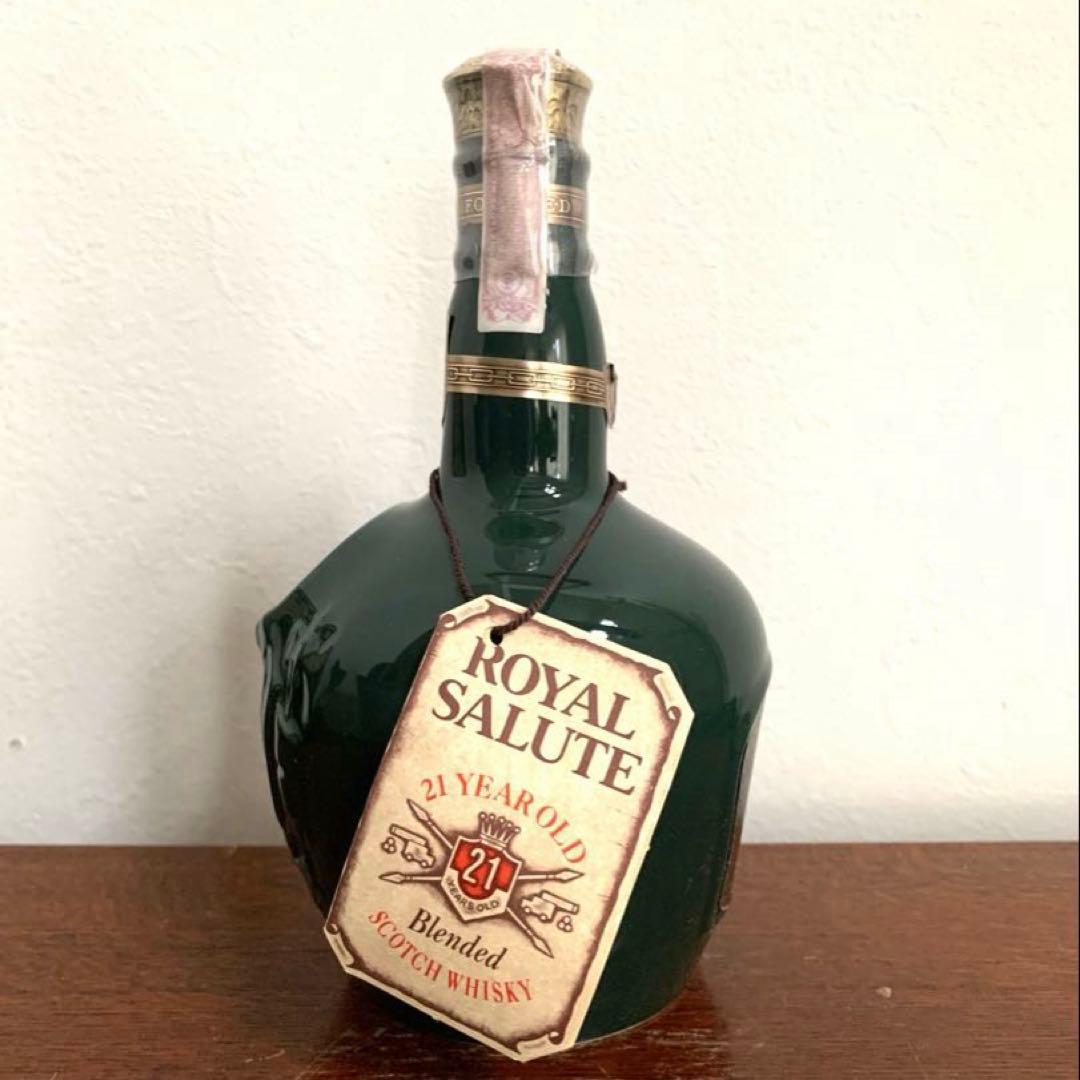 シーバスリーガル ロイヤルサルート21年 緑 陶器ボトル　未開封