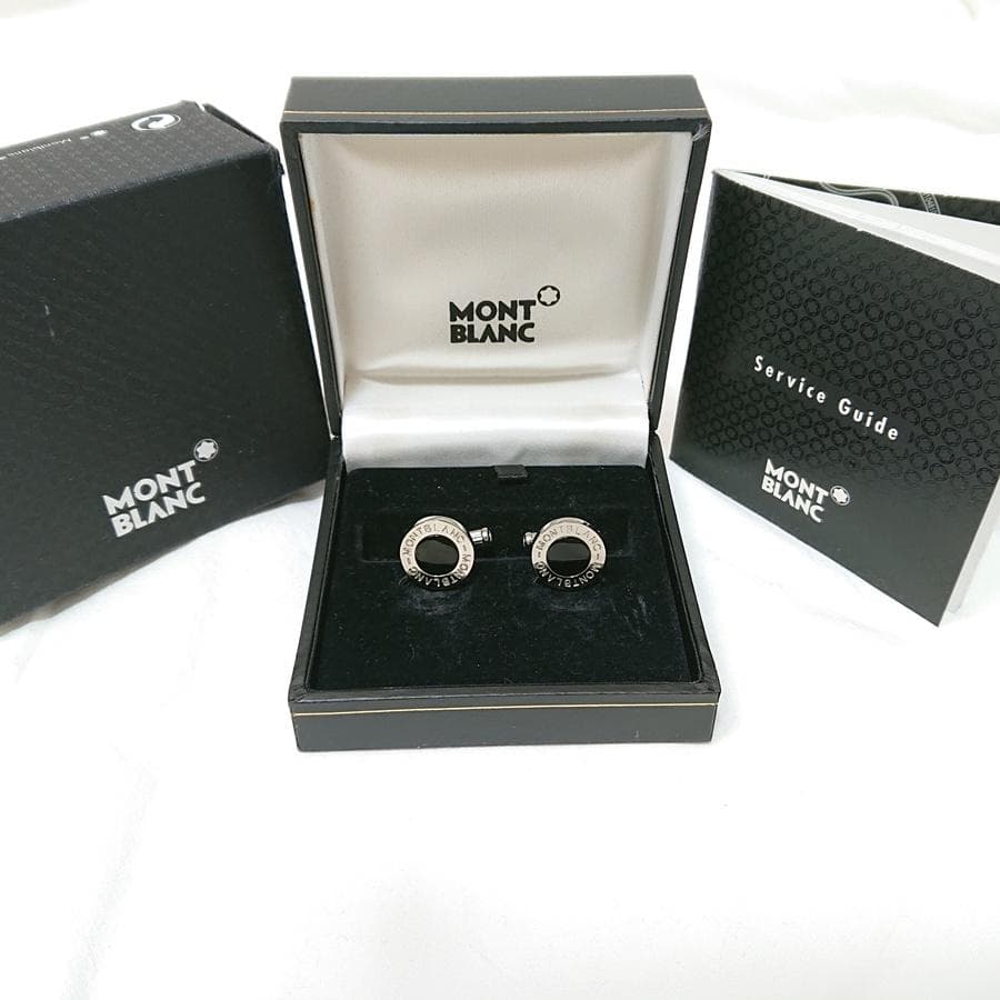 MONTBLANC モンブラン カフリンクス カフス オニキス ホワイトスター