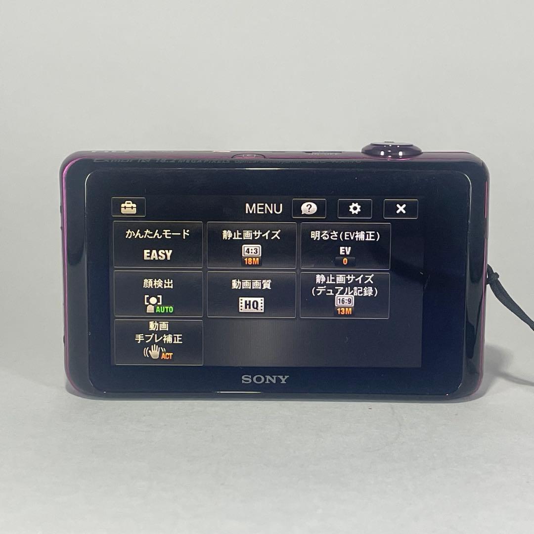 【動作確認済】SONY Cyber-shot DSC-WX170 ピンク