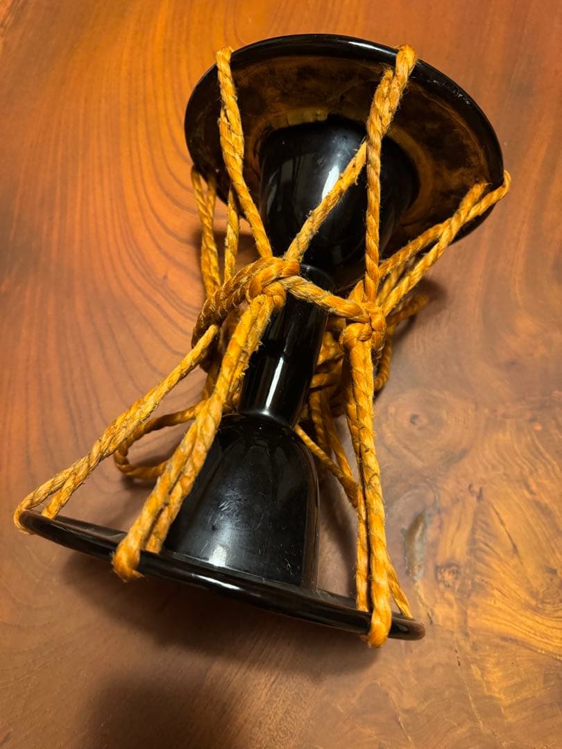 小鼓 本革 漆塗り 和楽器