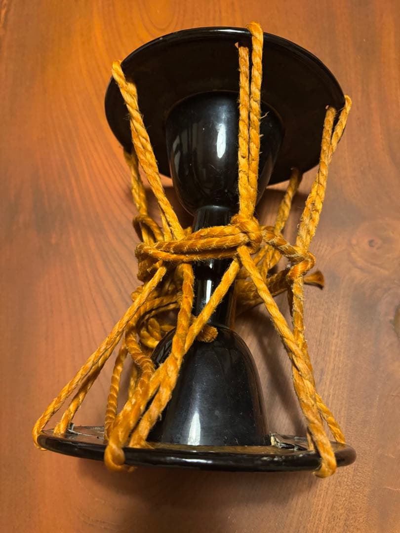 小鼓 本革 漆塗り 和楽器