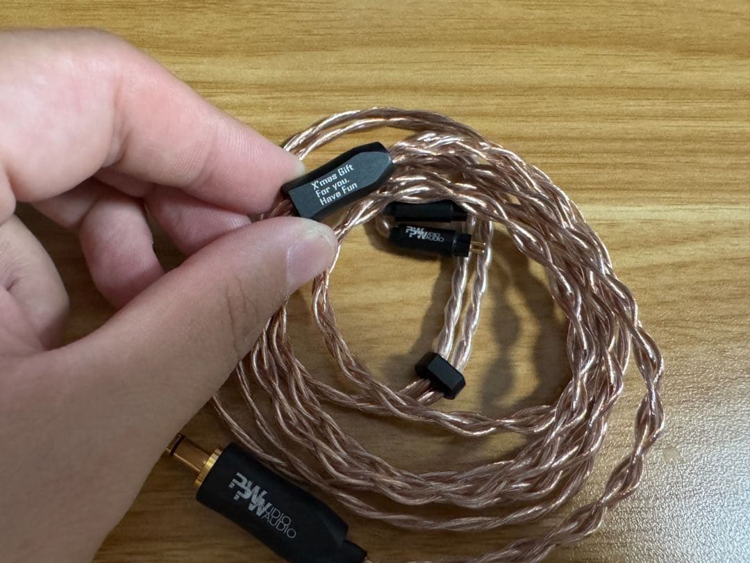 PW Audio IEMケーブル（2pin／4.4mm／銅線）