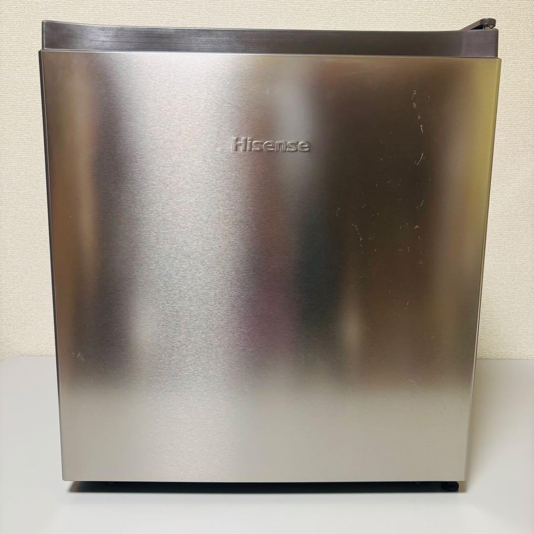 【オレオ】Hisense ノンフロン冷蔵庫 HR-A45S冷蔵庫 シルバー