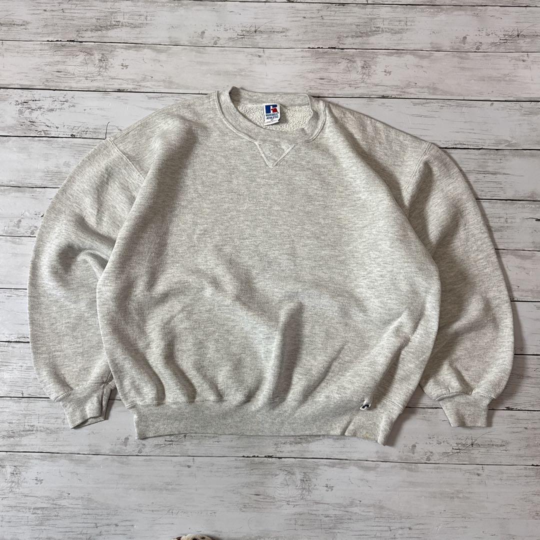 4*o様 RUSSELL ATHLETIC 無地 スウェット グレー XL US