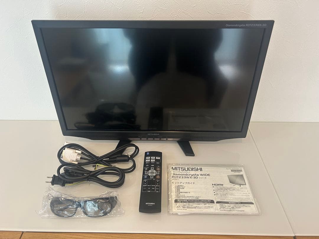 三菱液晶ディスプレイ RDT233WX-3D(BK)