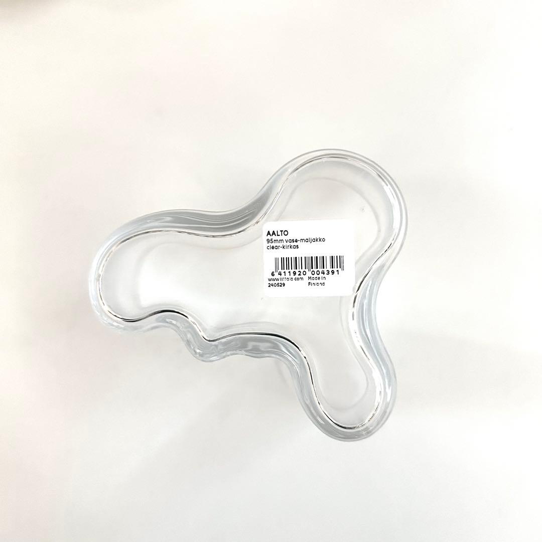 新品イッタラアルヴァアアルト ベース95mm 花瓶 フラワーベース