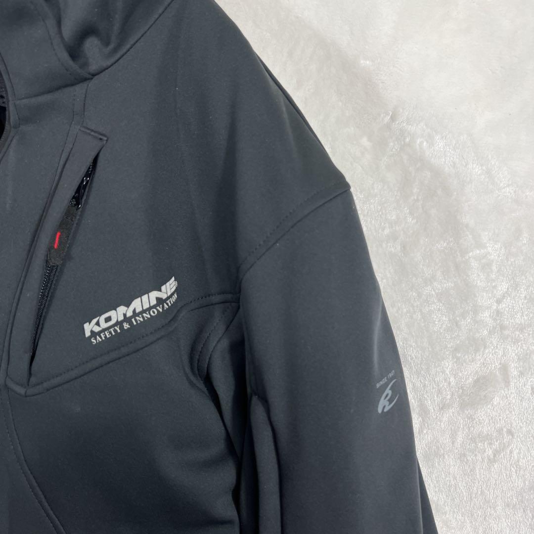 春之助KOMINE コミネ 背中 胸 肘 プロテクター付 インナーダウン付