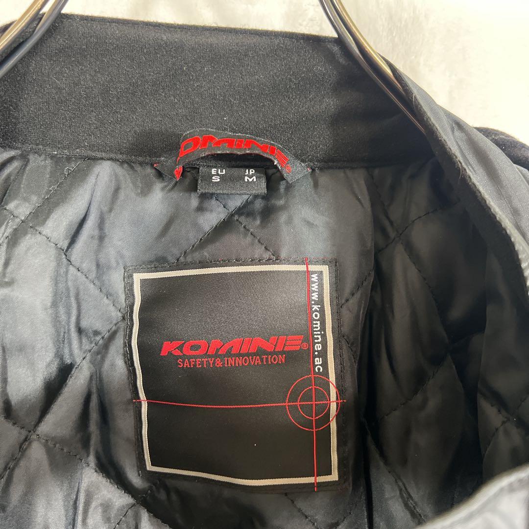 春之助KOMINE コミネ 背中 胸 肘 プロテクター付 インナーダウン付