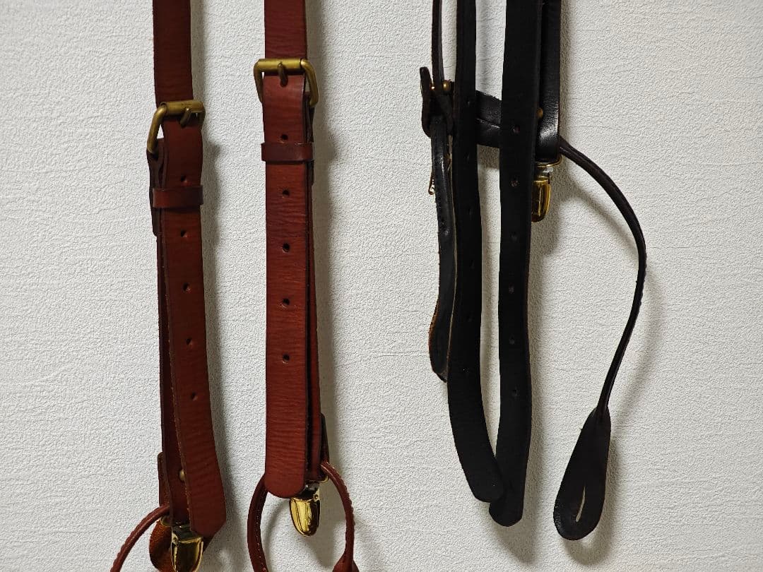 週末価格　2色セット！！　vasco　schottコラボサスペンダー！！