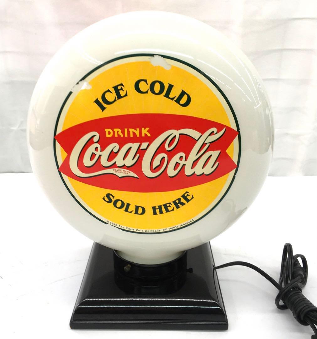 【 Coca-Cola 】 ヴィンテージ ガソライト ガスポンプランプ　雑貨