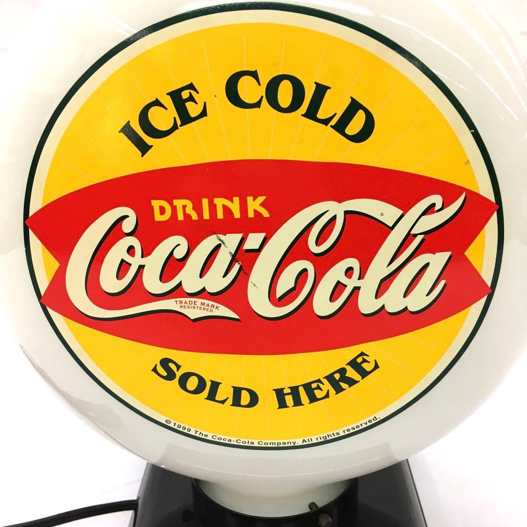 【 Coca-Cola 】 ヴィンテージ ガソライト ガスポンプランプ　雑貨