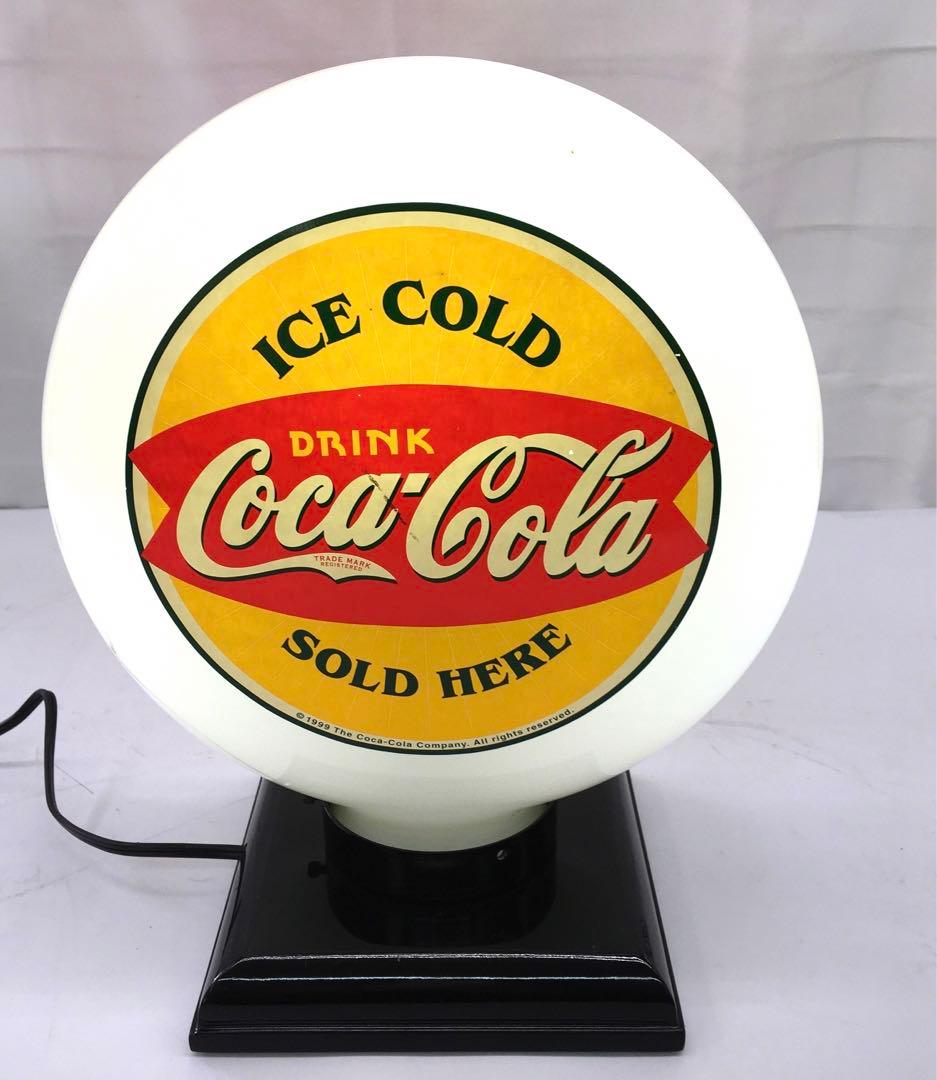 【 Coca-Cola 】 ヴィンテージ ガソライト ガスポンプランプ　雑貨